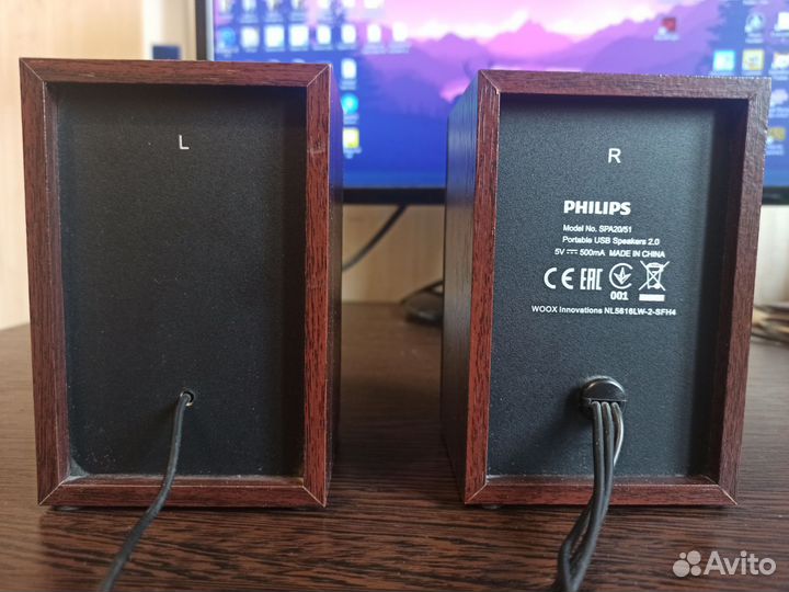Колонки для компьютера philips