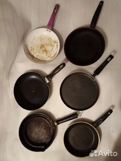 Сковороды, крышки и др