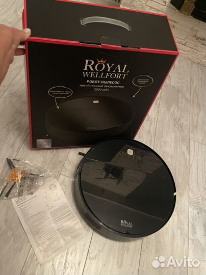 Робот пылесос royal wellfort