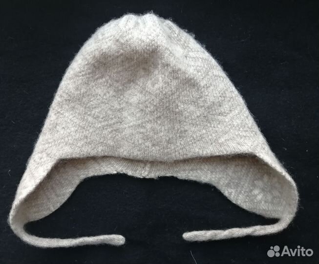 Шапка вязаная из шерсти яка