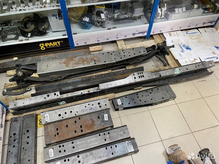 Усилитель рамы на Газель