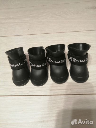 Резиновые сапожки для собак мелких пород размер М