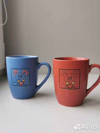 Чашки кружки фарфор эмаль разные 11 шт