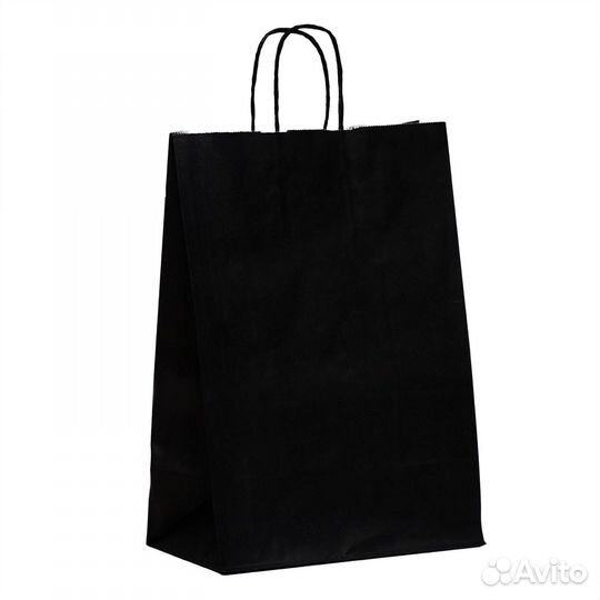 Пакет крафт черный