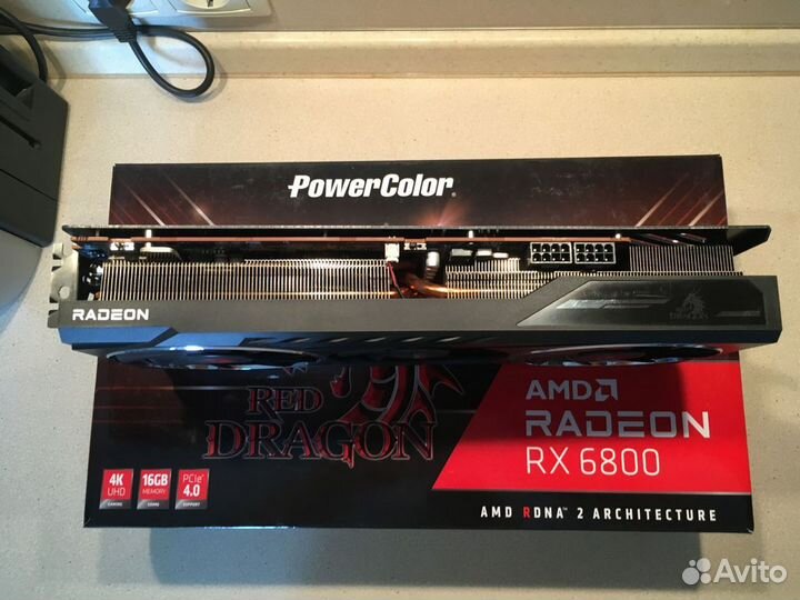 Видеокарта PowerColor AMD Radeon RX 6800 16gb