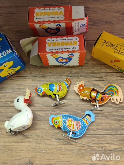 Заводной петушок СССР новый