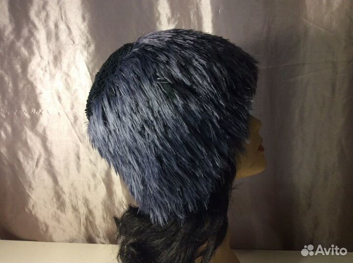 Роскошная папаха ручной работы, р 56-57, арт 240