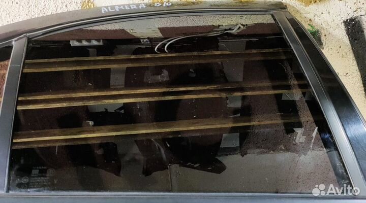 Стекло двери задней правой Nissan Almera Classic