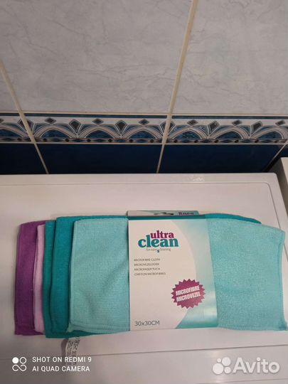 Тряпочки для уборки из микрофибры