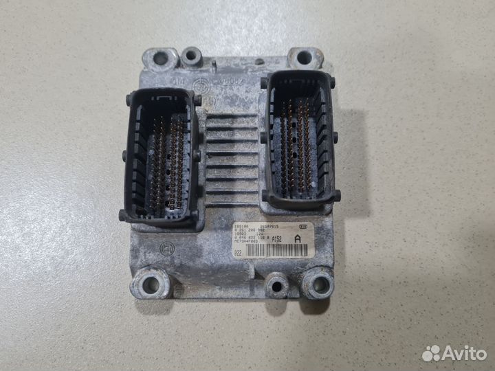 Эбу блок управления двигателем Fiat Punto 2