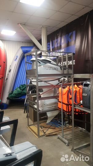 Мотор лодочный Suzuki DF350ATX, белый