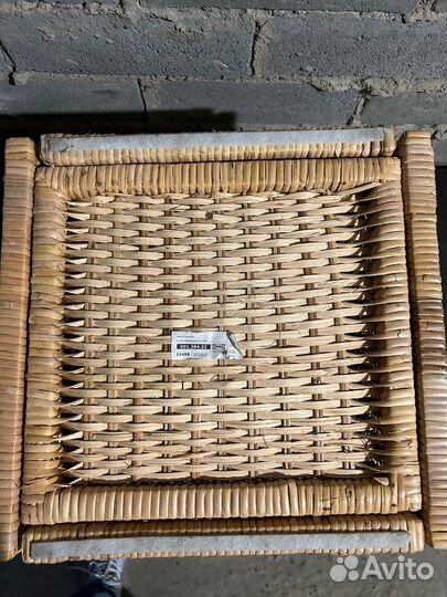 Корзина из ротанга икеа