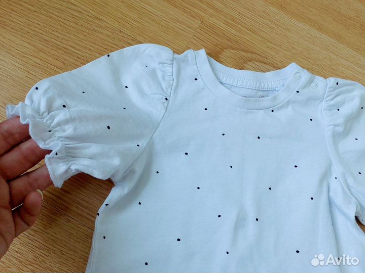 Летняя одежда для девочки 80 86 пакетом