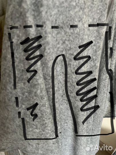 Палантин пончо шарф кашемир