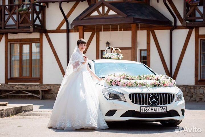 Свадебные украшения на автомобили