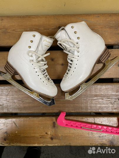 Фигурные коньки jackson premiere с лезвием wilson