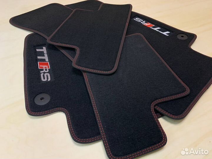 Коврики Audi TT ворсовые велюровые в салон