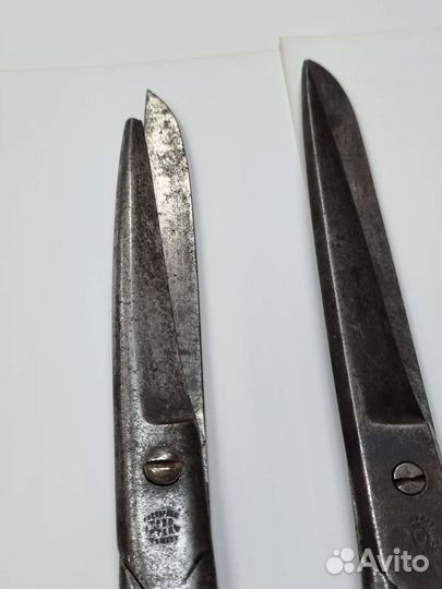 Старинные ножницы. 18, 19, 25 см