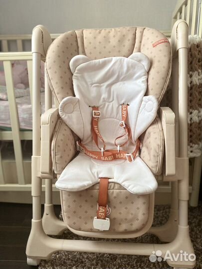 Стульчик для кормления happy baby