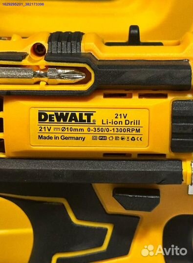 Шуруповерт DeWalt 21V