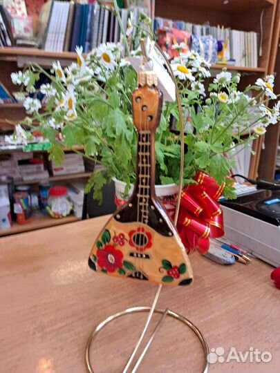 Ёлочная игрушка балалайка, Ариэль