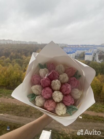 Шоколадные цветы, букеты (тюльпаны)