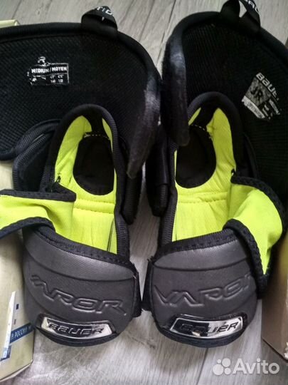 Налокотники хоккейные bauer vapor 2X размер JR M