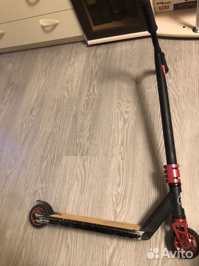 Трюковой самокат oxelo + шкурка(новая)