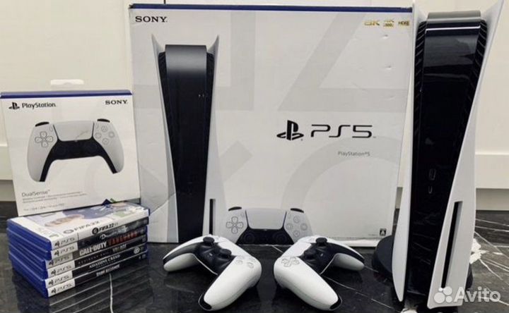PS5 Sony PlayStation 5 запечатанная 1218А и 1216A