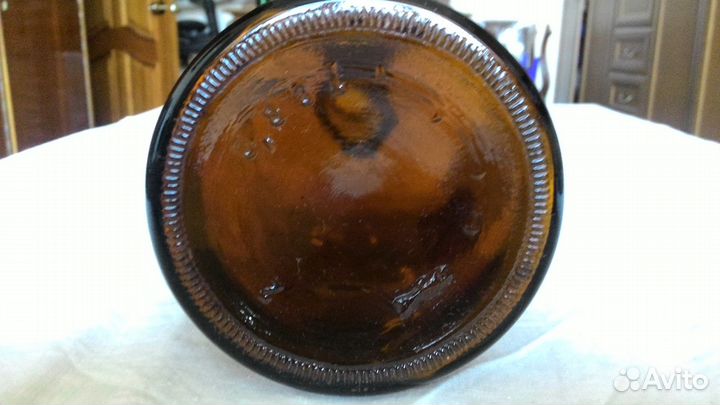 Бутылка из под бальзама ABU simbol