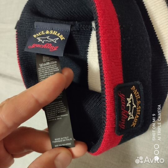 Paul shark шапка оригинал