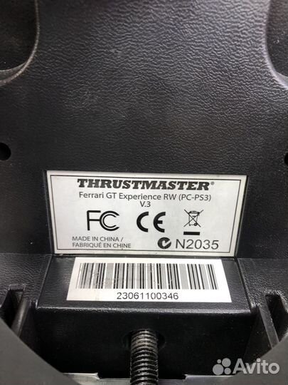 Игровой руль thrustmaster ferrari GT