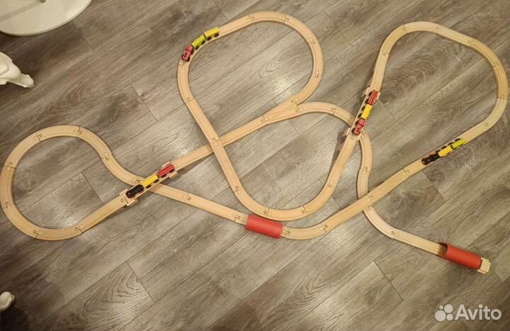 Деревянная железная дорога IKEA