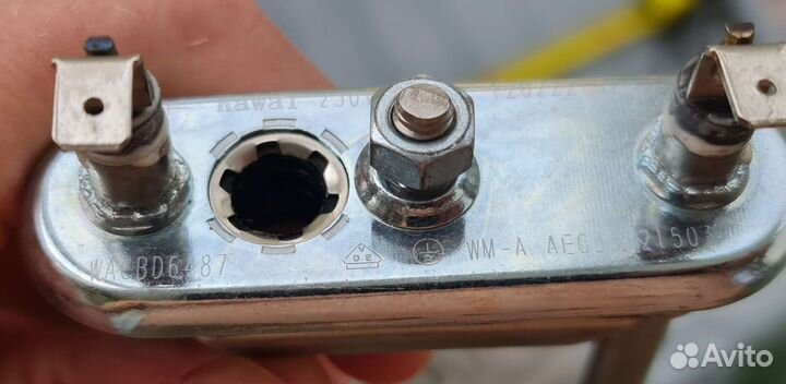 Нагревательный элемент стиральной машины