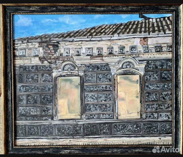 Картина маслом, холст/картон, натюрморт