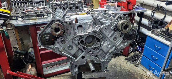 Двигатель VK56VD / для Ниссан Патрол Y62 5.6