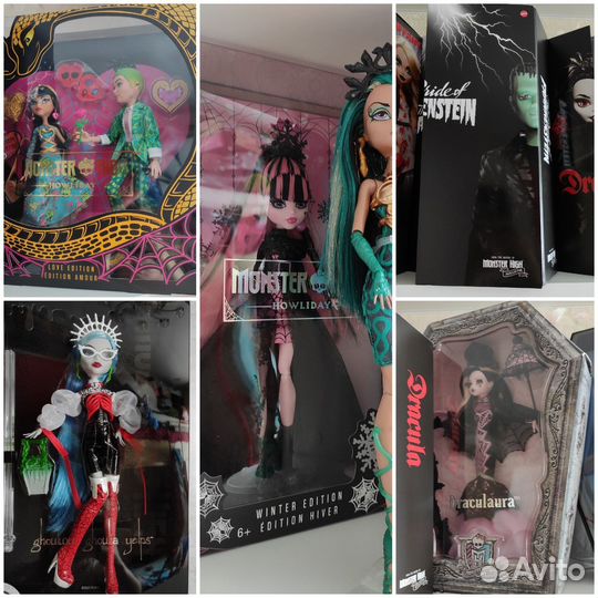 Куклы Монстер Хай и Эвер Афтер Хай б / у и новые