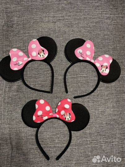 Ободок ушки Минни Мауса