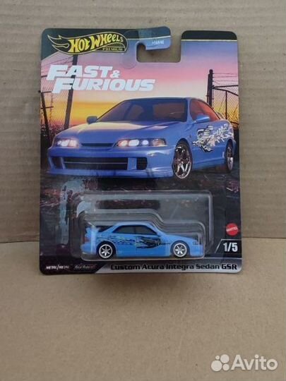 Hot Wheels Premium Fast & Furious Acura Integra