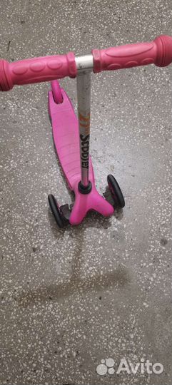 Самокат детский трехколесный бу