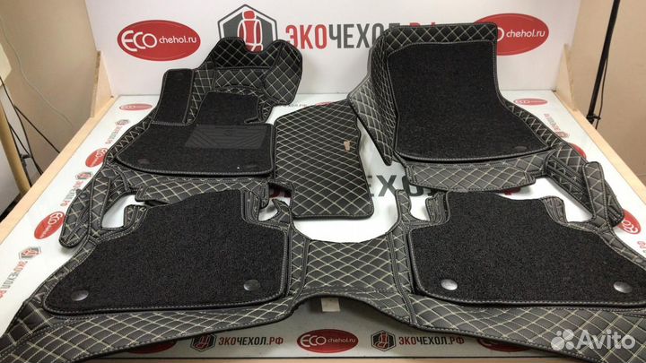 3D Коврики Volkswagen из Экокожи