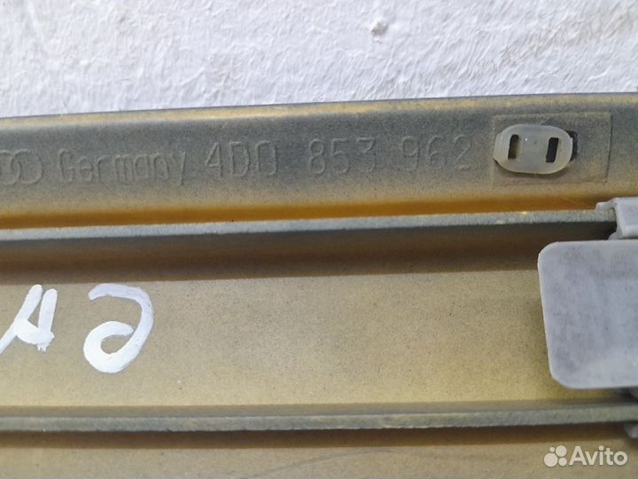 Молдинг двери audi A8 D2 Задний правый