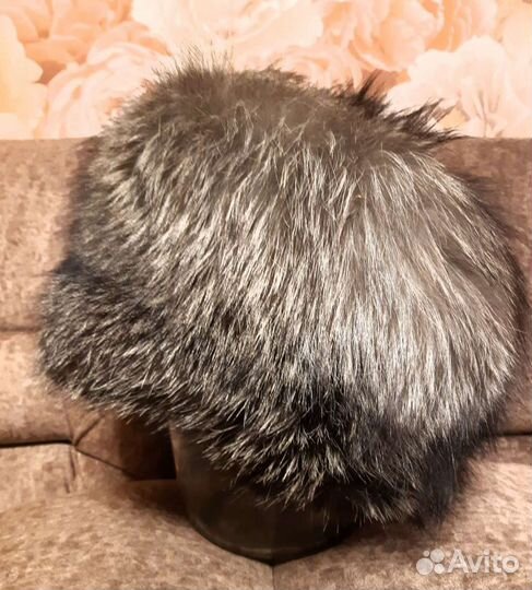 Женская меховая шапка