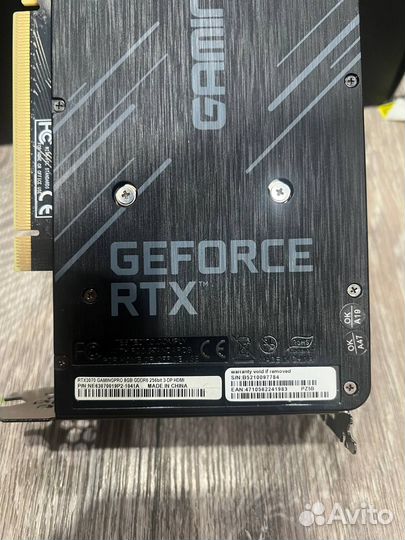 Rtx 3070 palit gaming pro 8gb