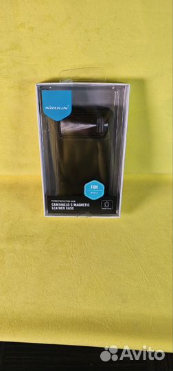 Чехол Nк Camshield S Magnetic Leather Case iP 14