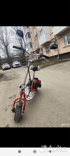 Самокат бензиновый