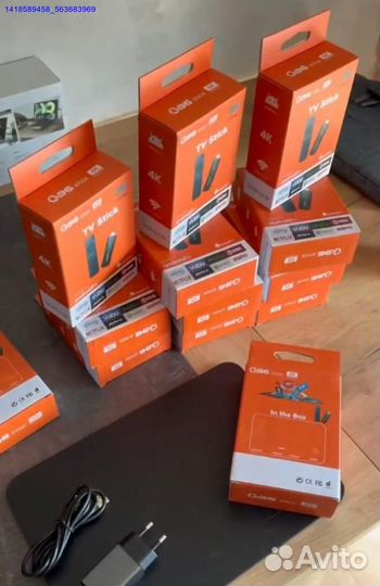 Приставка Android 4К прошитая