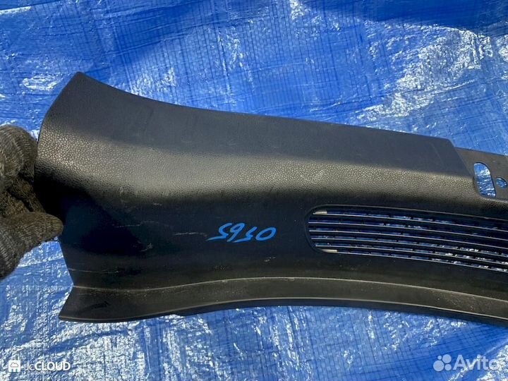 Накладка замка багажника на honda FIT GE6 L13A