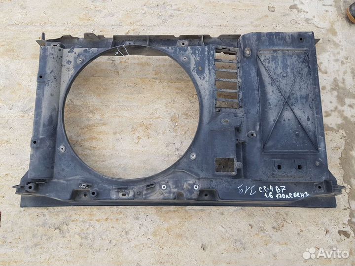 Диффузор радиатора Citroen C4 B7