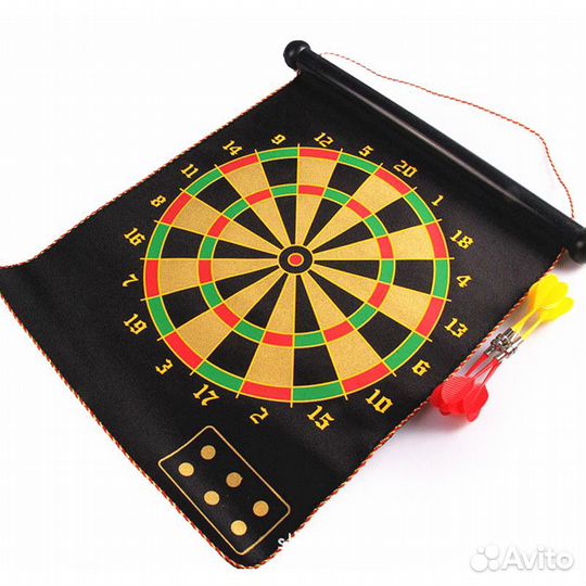 Дартс Магнитный двухстороний 12